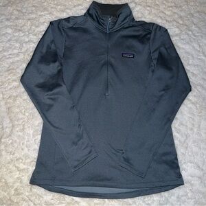 Patagonia Women’s Sweater Large Blue R1 Daily Zip Neck